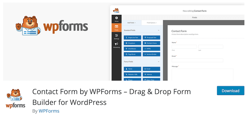 Contact Form by WPForms