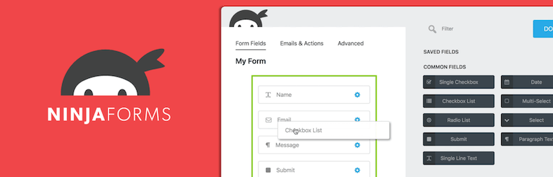 Ninja Forms – The Easy and Powerful Forms Builder