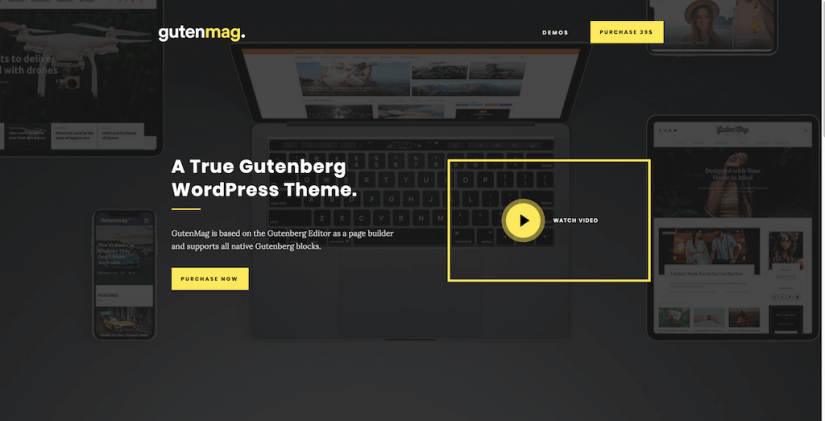True Gutenberg WordPress Theme for Blogs and Magazine — GutenMag