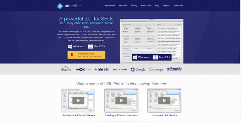 URL Profiler Powerful Content and Back Link Auditor Software