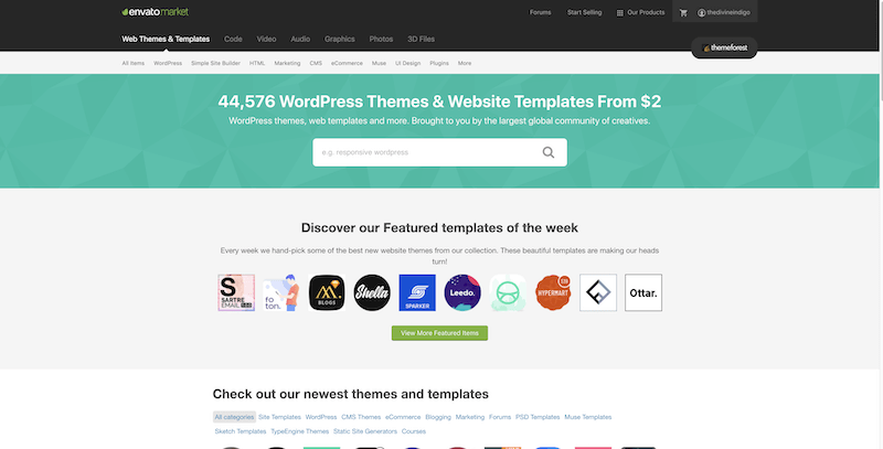 WordPress Themes Website Templates from ThemeForest (1)