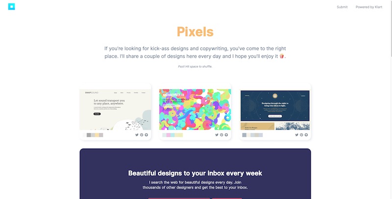 Pixels — Beautiful designs every daySTM