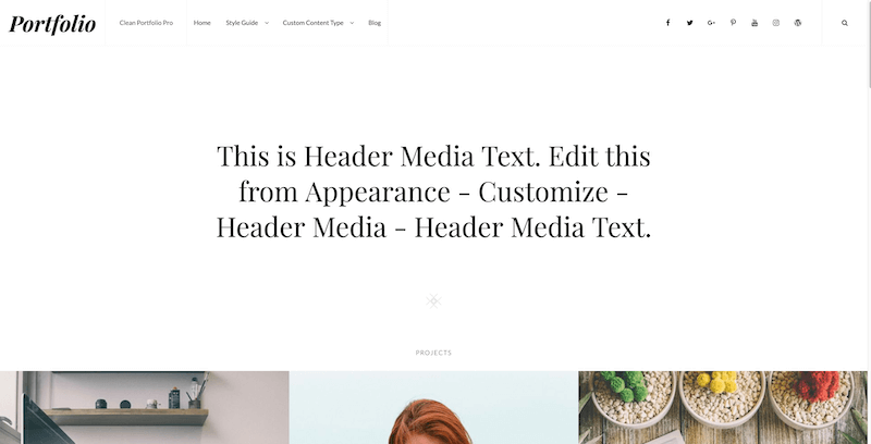 Portfolio – Clean Portfolio Pro