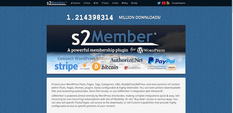 s2Member® A powerful free membership plugin for WordPress®