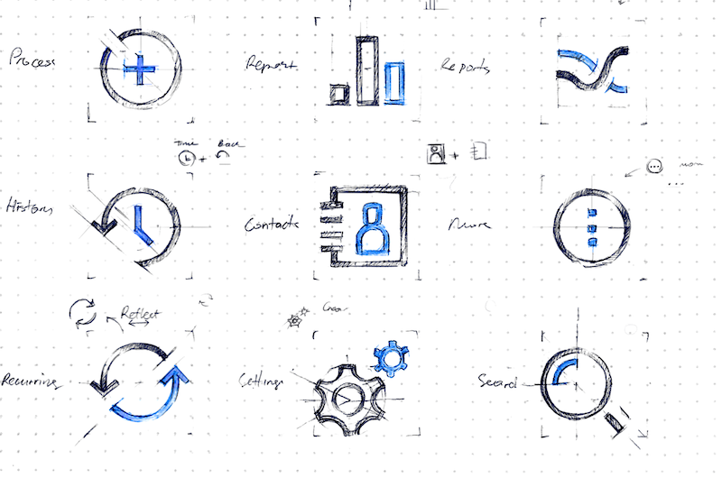 how to design icons