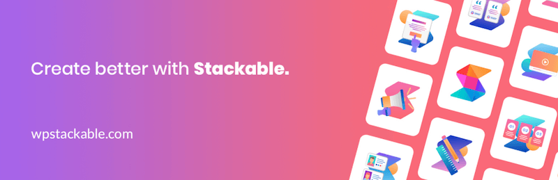 Stackable – Gutenberg Blocks