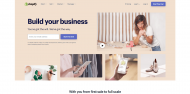 Shopify homepage