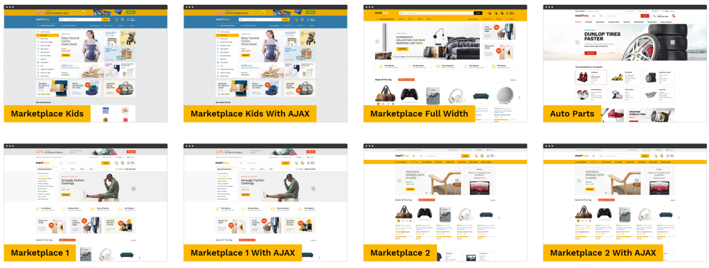 Multi-Vendor Marketplace WordPress Themes