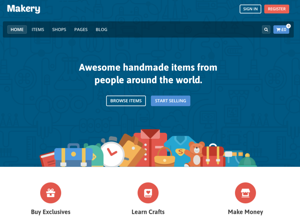 Multi-Vendor Marketplace WordPress Themes