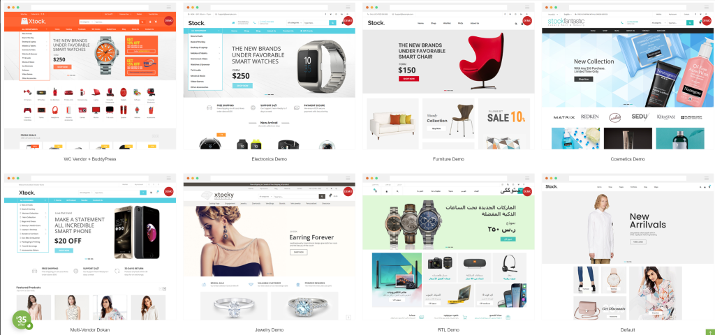 Multi-Vendor Marketplace WordPress Themes