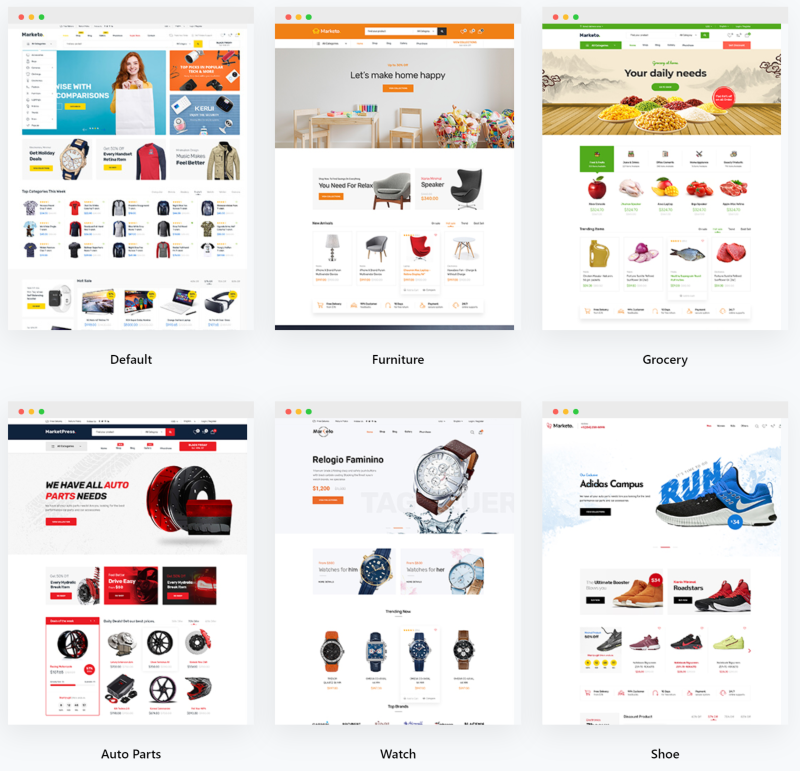 Multi-Vendor Marketplace WordPress Themes