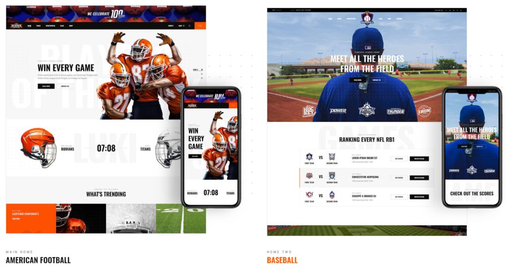 Best Sports WordPress Themes