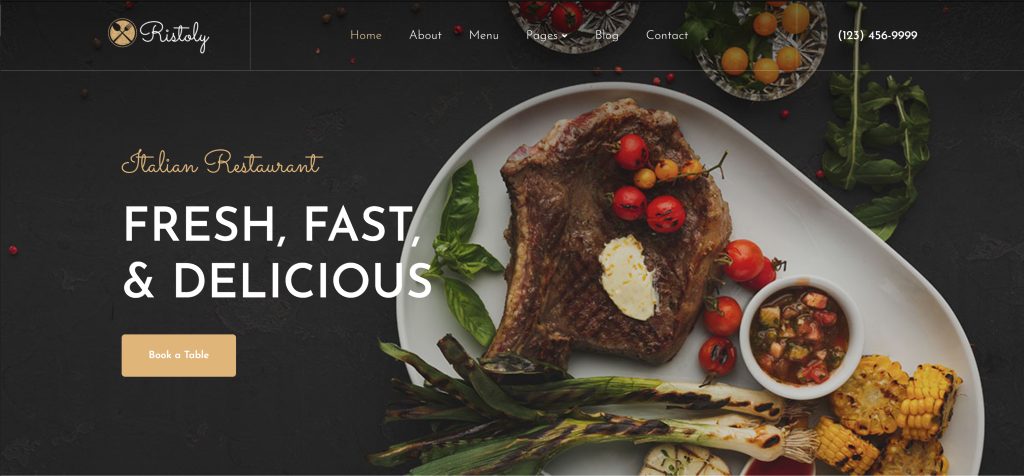 Best Restaurant WordPress Themes