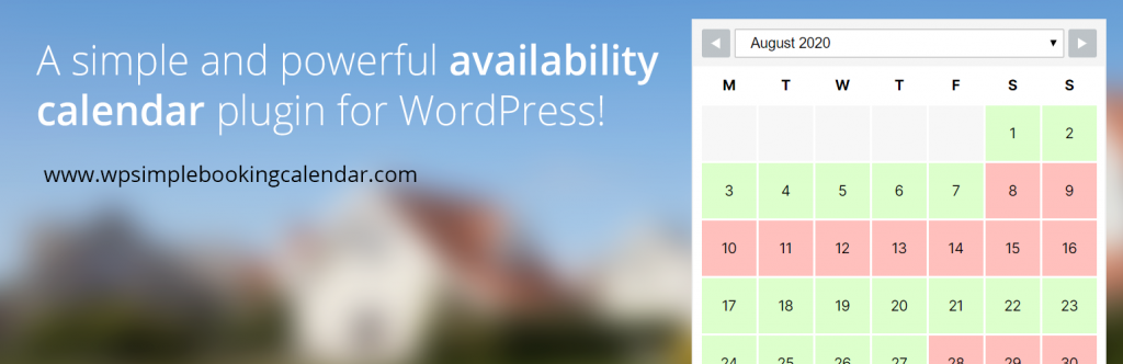 wp simple wordpress booking plugin with payment