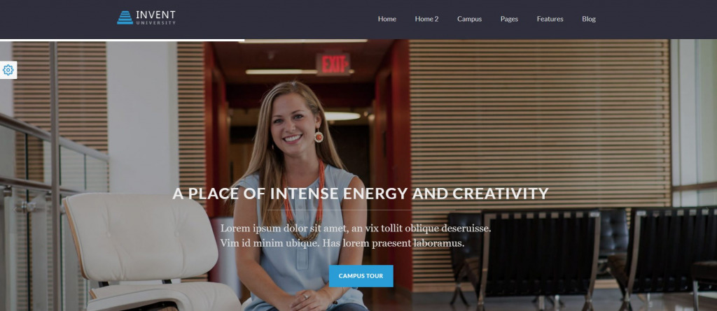 Invent - Education Course College WordPress Theme