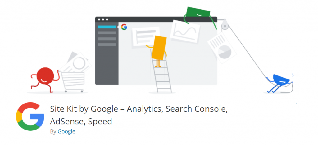 Site Kit by Google for integrating Google Analytics Tracking Code To WordPress