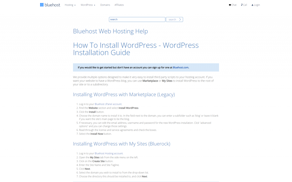 How to Build a WordPress Website in 2022 – Step by Step - Install WordPress with Bluehost