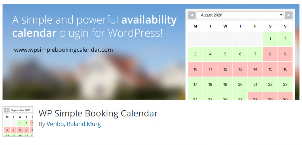 6 Best WordPress Appointment and Booking Plugins - WP Simple Booking Calendar