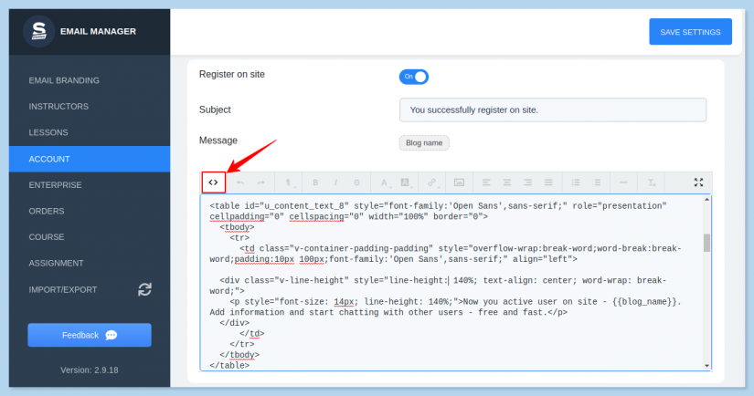 Email Editor in WordPress LMS: How To Create and Manage The Emails