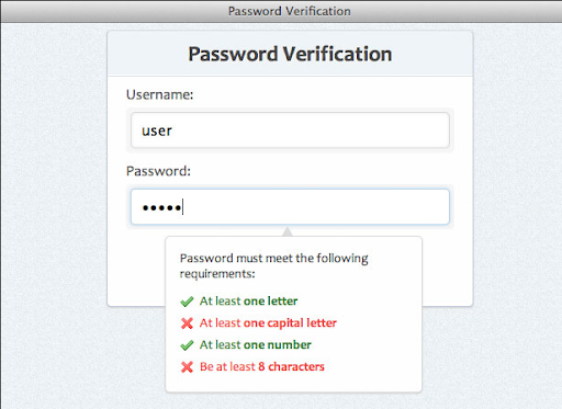 Verificación mejorada de contraseñas