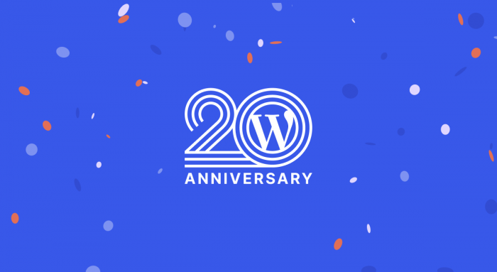 WordPress 20 Year Anniversary