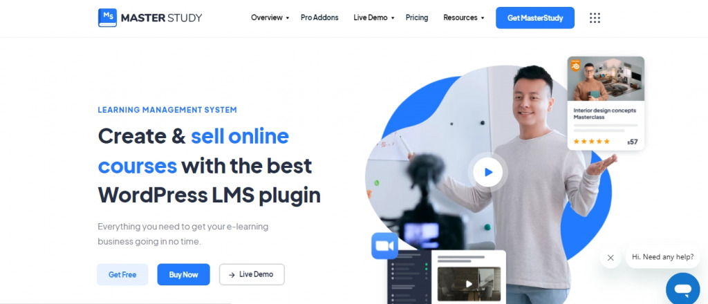 MasterStudy LMS is a powerful WordPress LMS tool to create and manage courses for e-learning businesses. It provides everything needed for a quick start.