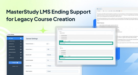 MasterStudy LMS Ends Support