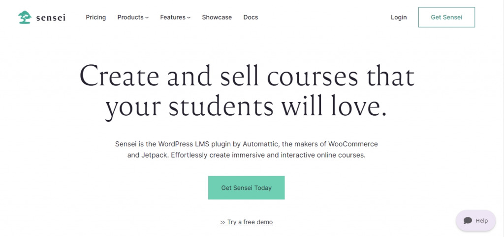 Sensei LMS is also a WordPress plugin designed to create and sell online courses.