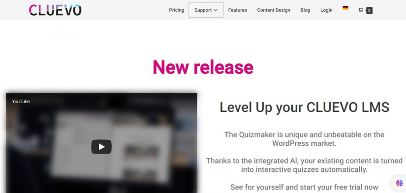 CluevoLMS WordPress education LMS plugin