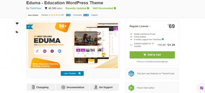 Eduma Education LMS WordPress Theme