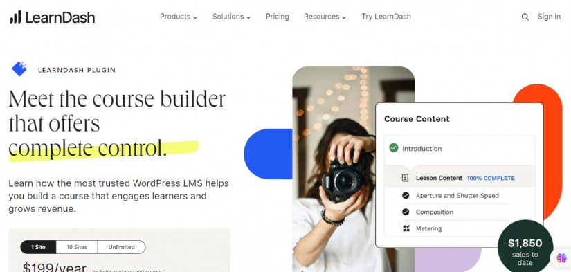 Learndash WordPress education LMS plugin