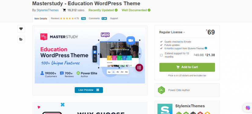 MasterStudy Education LMS WordPress Theme