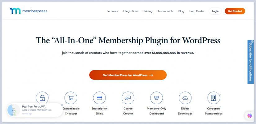 Memberpress WordPress education LMS plugin