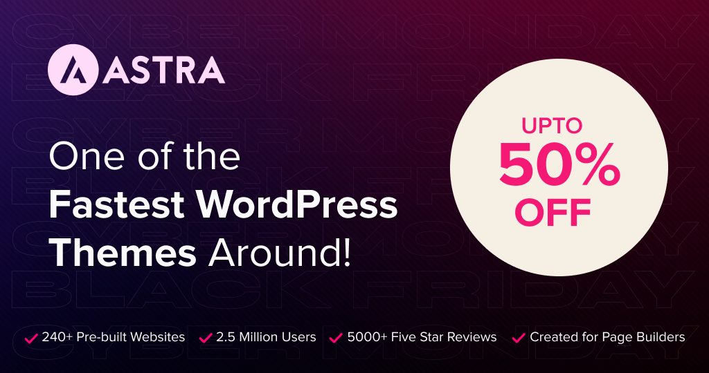 Astra - WordPress plugin