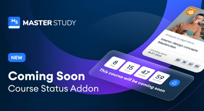 MasterStudy Pro 4.2.0 Updates: Upcoming Course Status Addon, Preordering and More...