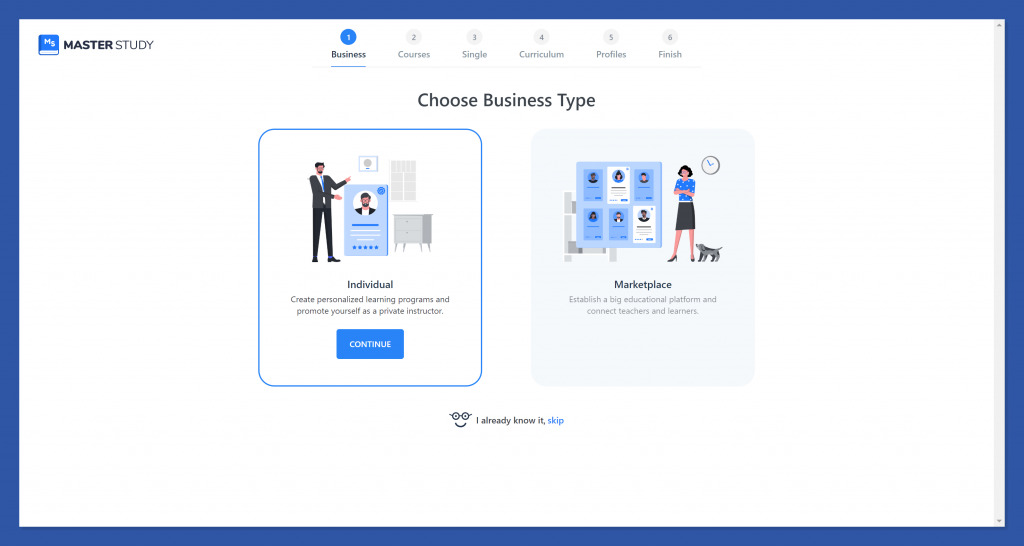 Asistente LMS para la configuración del plugin MasterStudy LMS 1
