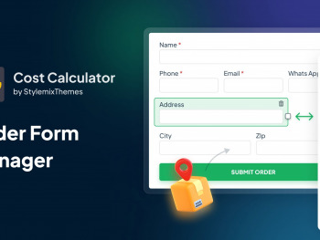 Order Form Manager in Cost Calculator