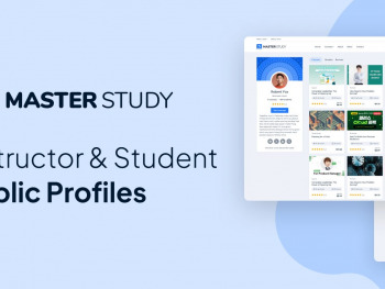 MasterStudy LMS v3.4.10: New Features for Students & Instructors – Public Profiles