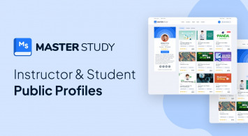 MasterStudy LMS v3.4.10: New Features for Students & Instructors – Public Profiles