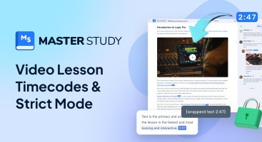 MasterStudy LMS V3.5.13: New Video Timecodes, Strict Mode for Better Learning & More