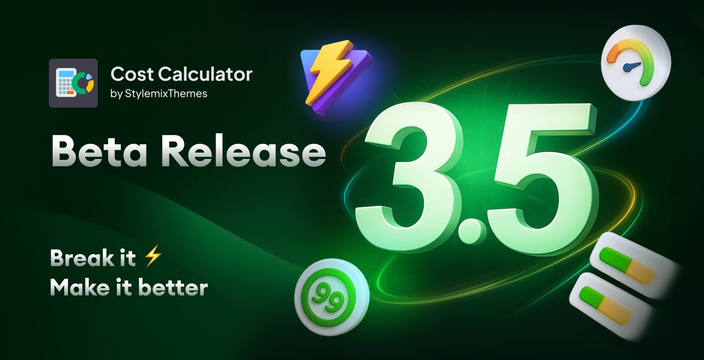 Cost Calculator 3.5 Beta Preview: A Smoother, Easier Workflow Experience