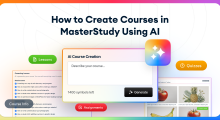 Revolutionise Your Course Creation: MasterStudy LMS with AI Lab – Your New Teaching Co-Pilot!