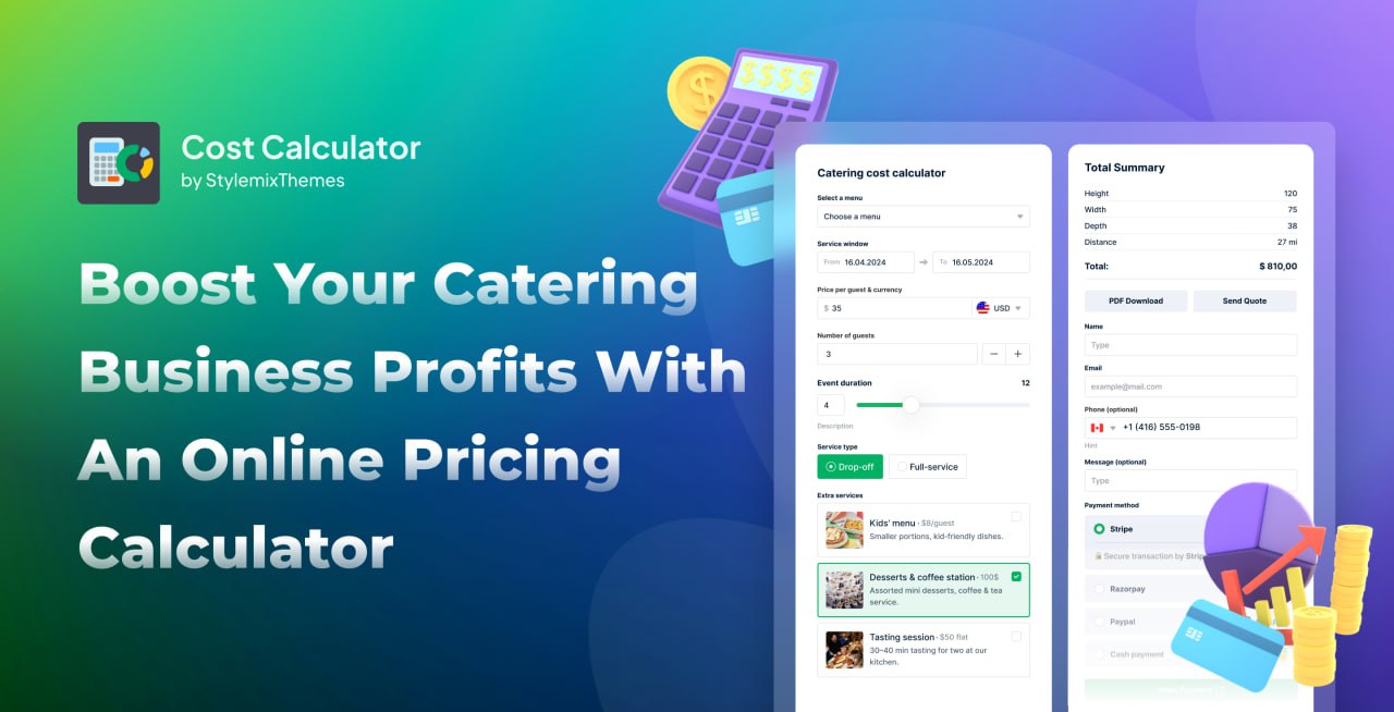 Boost Your Catering Business Profits with an Online Pricing Calculator