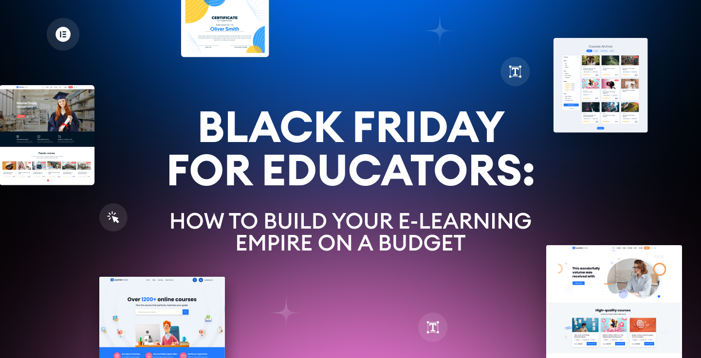 Black Friday for Educators: How to Build Your E-Learning Empire on a Budget