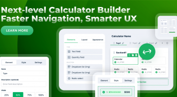 Build calculators smoother and easier than ever!