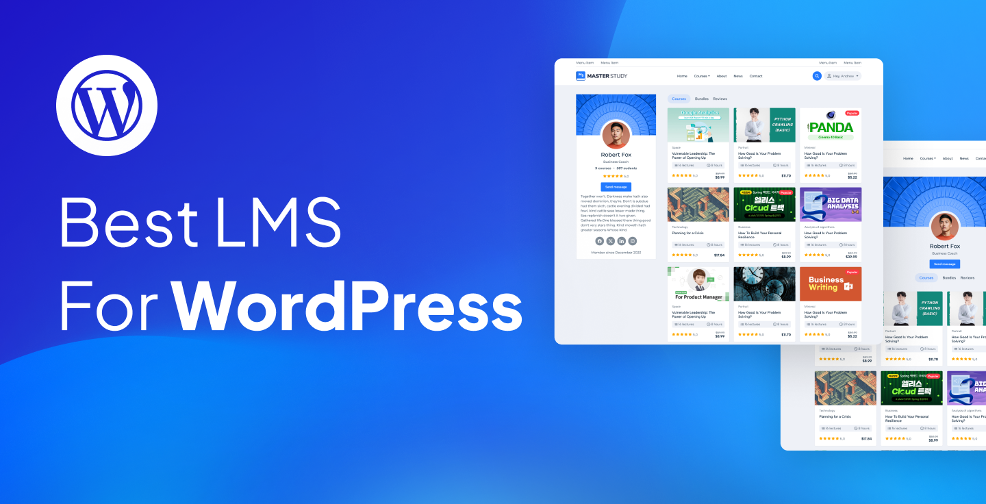 Best LMS For WordPress – Top Options for Online Courses